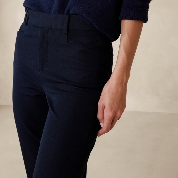 Banana Republic Straight Sloan Pant size 2P Navy - Picture 2 of 5
